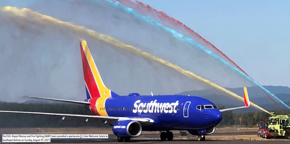 Southwest Airlines Landing at EUG - Southern Oregon Business Journal