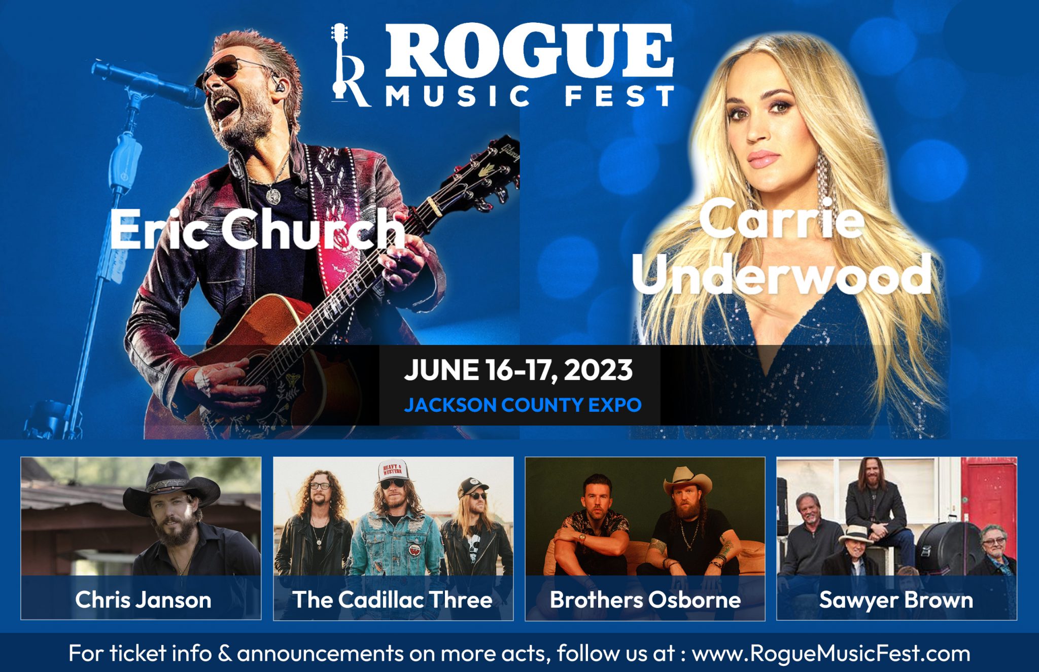 Project A launches new website for Rogue Music Festival Southern
